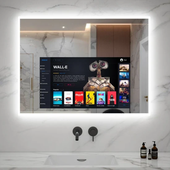 Оптовая продажа, 12, 15, 19, 22, 32, 42 дюйма, 2K, высокое разрешение, Android, светодиодный OLED-телевизор, умный водонепроницаемый телевизор для ванной комнаты